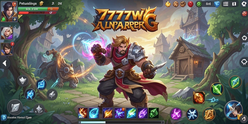 Gameplay seru dan grafik menawan dari 7777W.