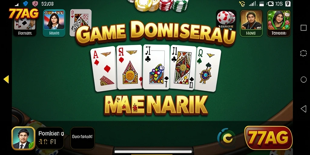Tampilan gameplay seru dan interaksi pemain di 77AG.