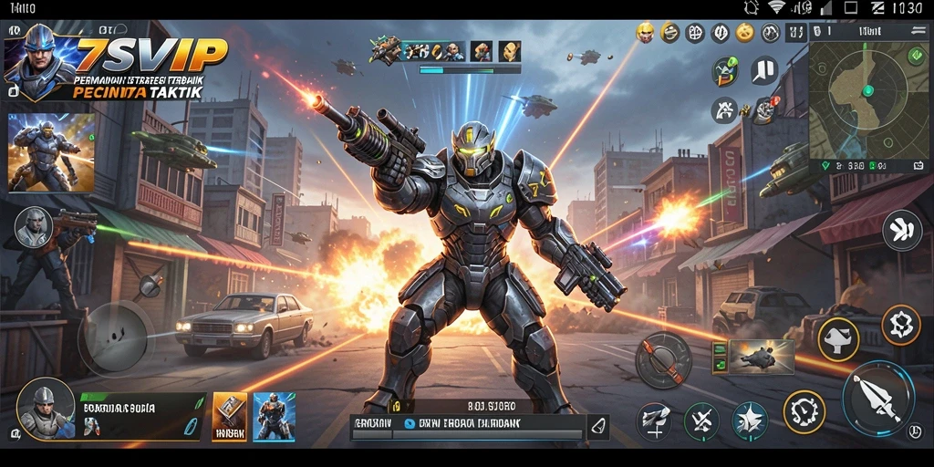 Gameplay seru dan menantang di 7SVIP
