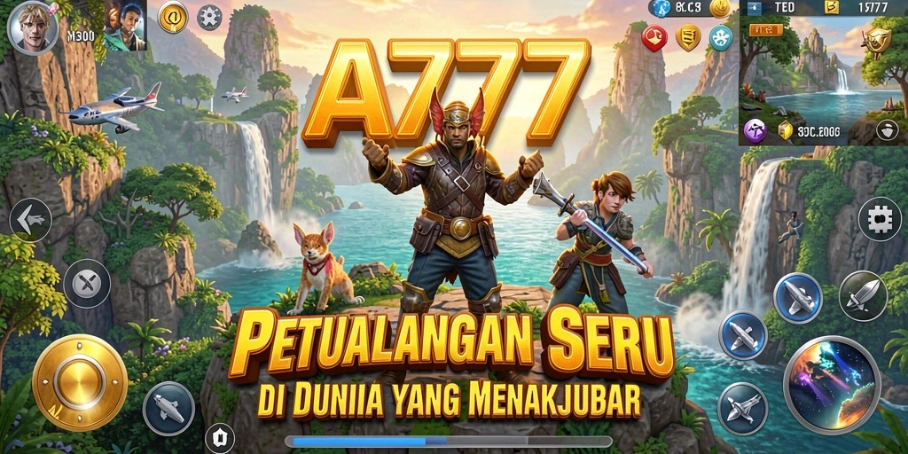 Gameplay A7777 yang menakjubkan dalam dunia petualangan.