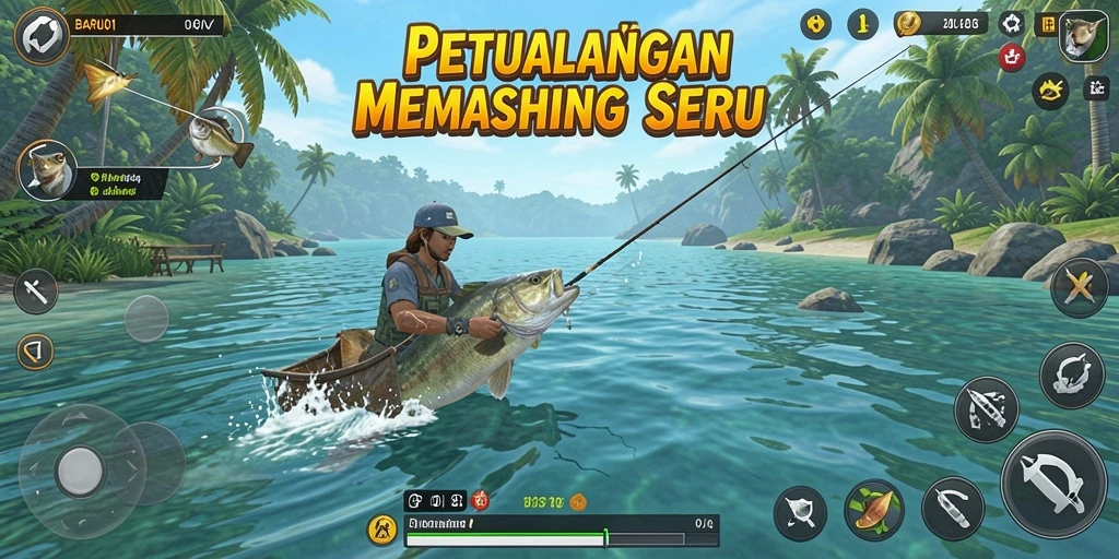 Tangkapan yang mengesankan dalam gameplay BARU01 yang menantang.