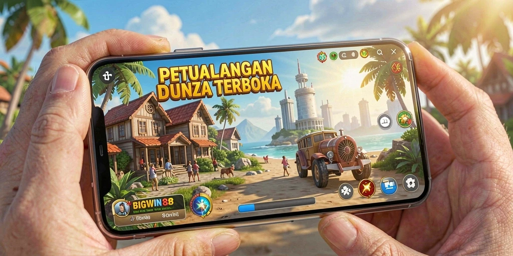 Screenshot BIGWIN88 menampilkan gameplay yang mendebarkan di dunia terbuka.