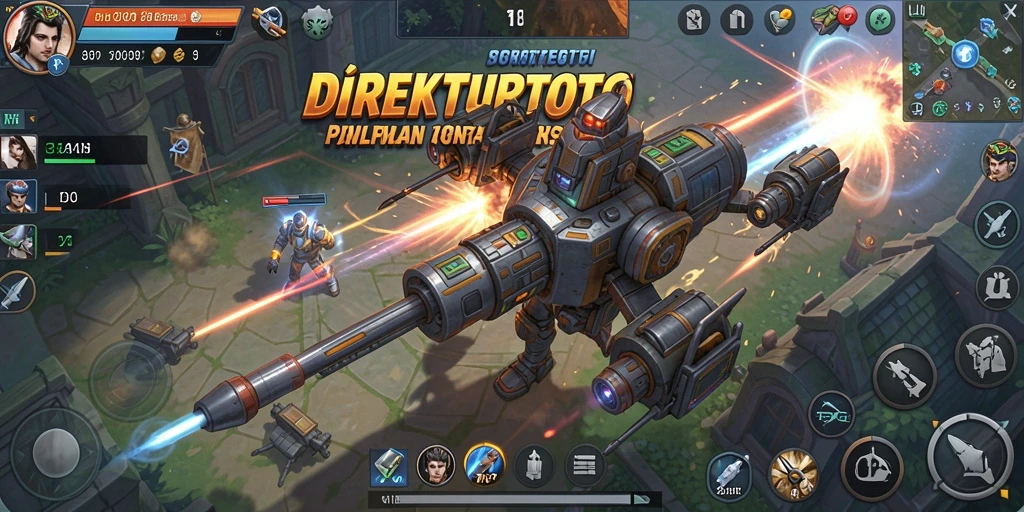 Tampilan gameplay menarik dari DIREKTURTOTO yang menantang strategi.