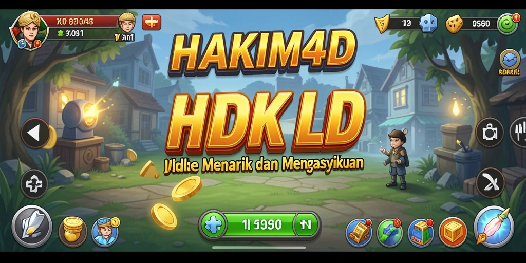 Tampilan gameplay HAKIM4D yang menekankan pengambilan keputusan strategis.