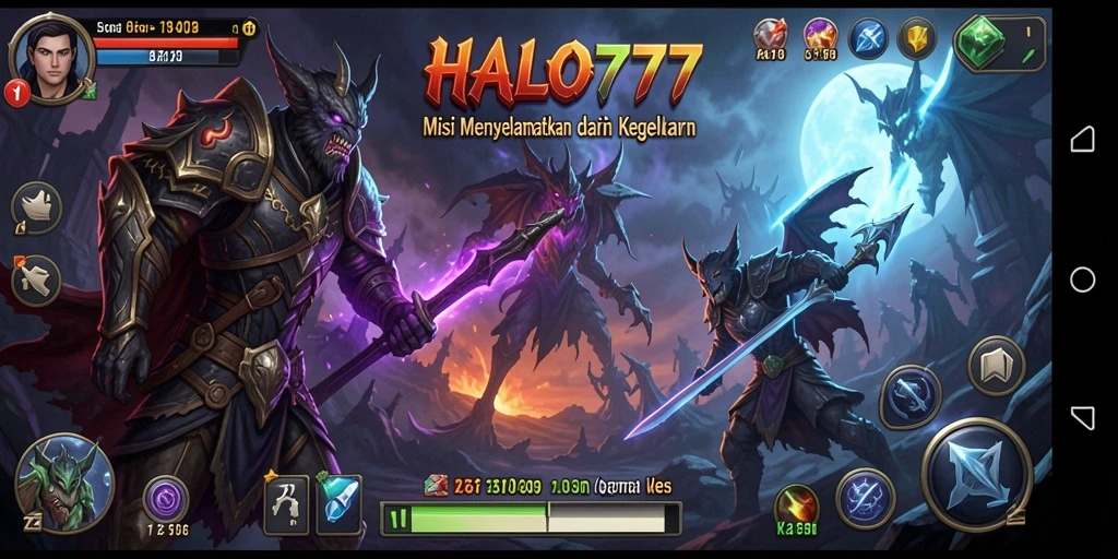 Screeshot HALO777 menunjukkan suasana gelap dan mengerikan saat menjelajahi area tersembunyi.