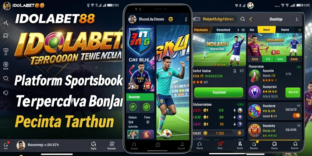 Tampilan antarmuka aplikasi IDOLABET88 dengan pilihan taruhan menarik.