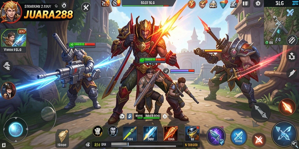Tampilan menarik dari gameplay JUARA288 yang seru dan strategis.