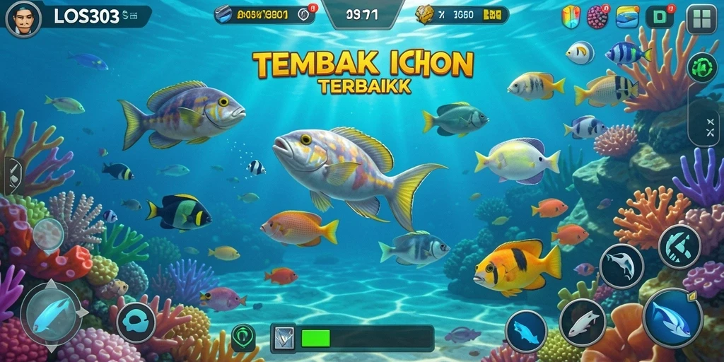 Gameplay seru menembak ikan dengan grafik menawan di LOS303.