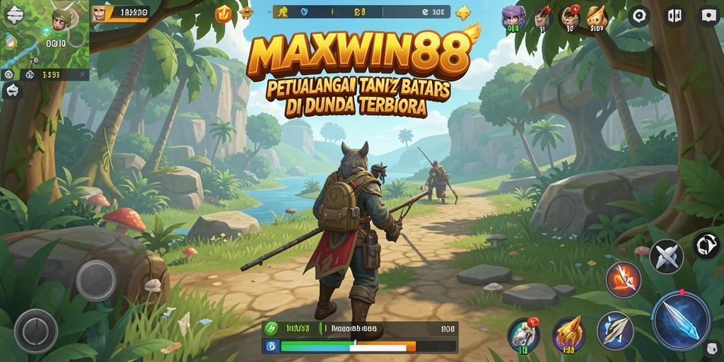 Tangkapan layar menunjukkan pemain menjelajahi dunia Open World yang luas.