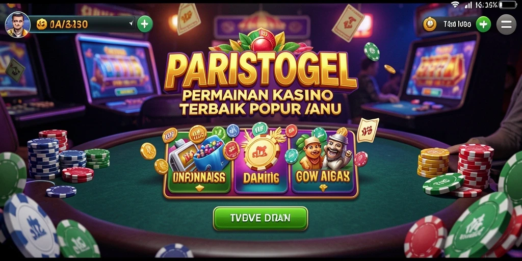 Gameplay menarik dan menegangkan di PARISTOGEL.