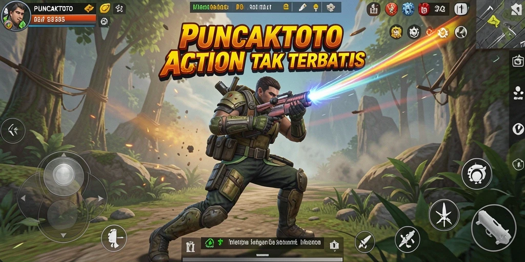 Gameplay seru dengan pertarungan mendebarkan di PUNCAKTOTO.