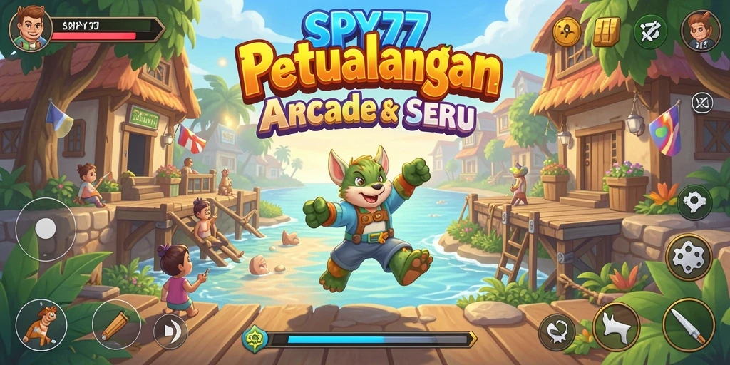 Screenshot gameplay SPY77 menampilkan aksi seru dan tantangan menarik.