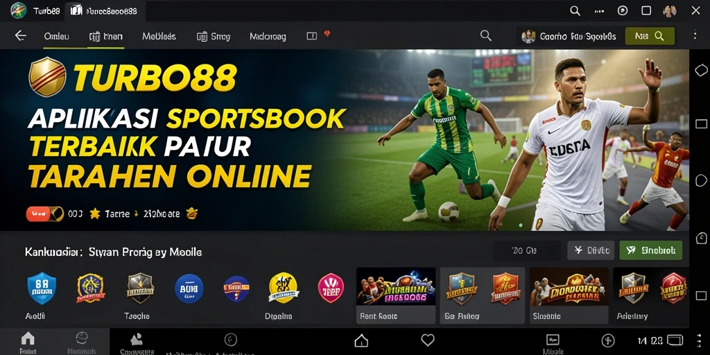 Screenshot utama TURBO88 menunjukkan pengalaman gameplay taruhan yang menarik.