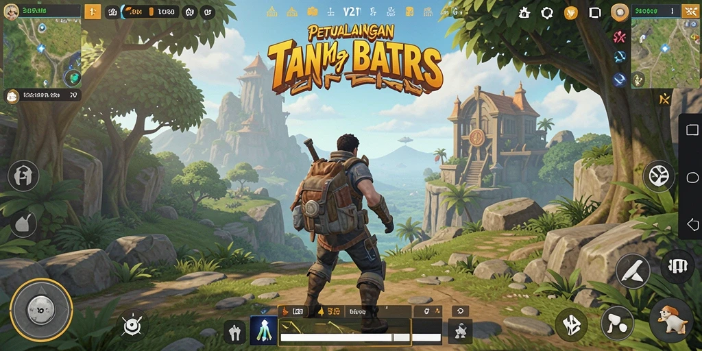 Gameplay Open World V21 yang menarik dan imersif.